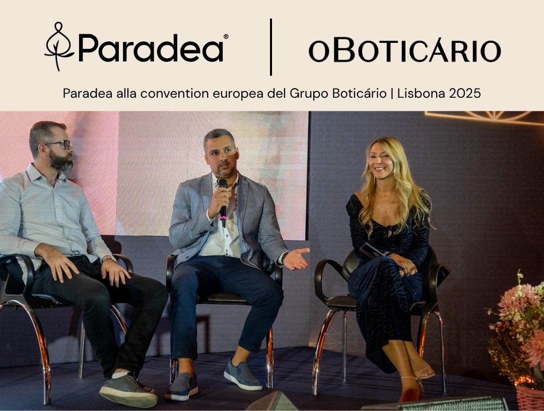 Paradea ospite alla Convention O Boticário 2025 a Lisbona