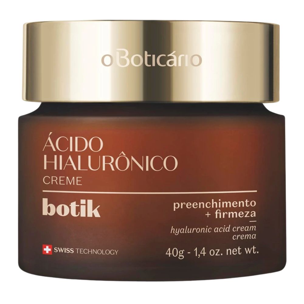 O Boticário Botik Creme Preenchimento + Firmeza - Crema viso con Acido Ialuronico 40gr