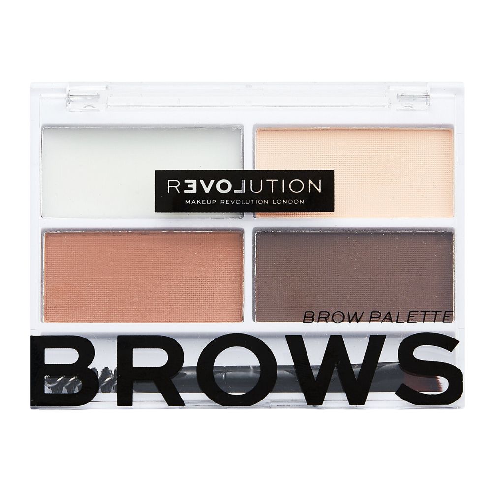 Revolution Color Cult Brow Palette Medium - Palette de sourcils moyenne