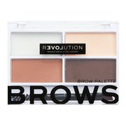 Revolution Colour Cult Brow Palette Medium - Palette per sopracciglia Medium