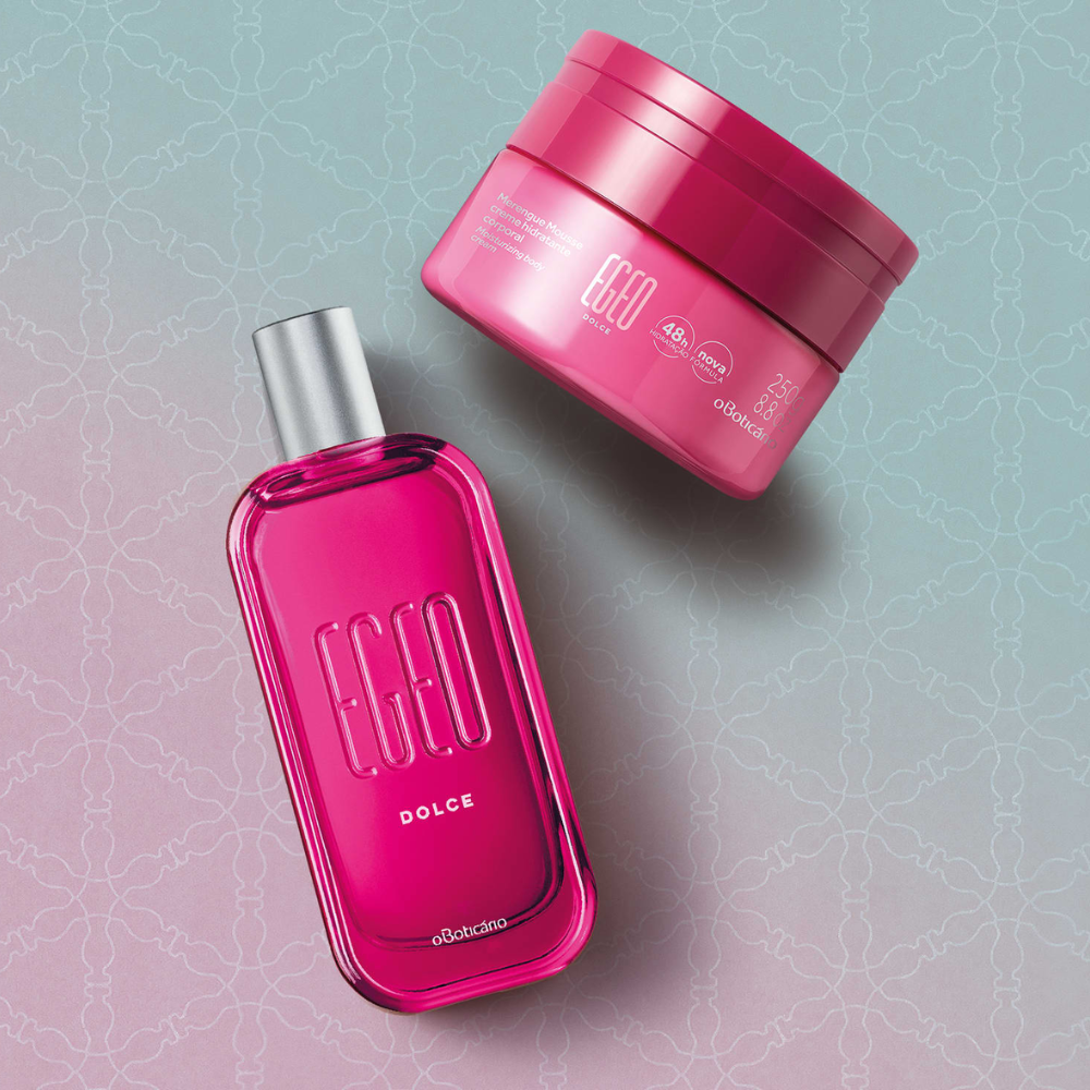 Coffret O Boticário Egeo Dolce - Eau de Toilette & Crème mousse corps