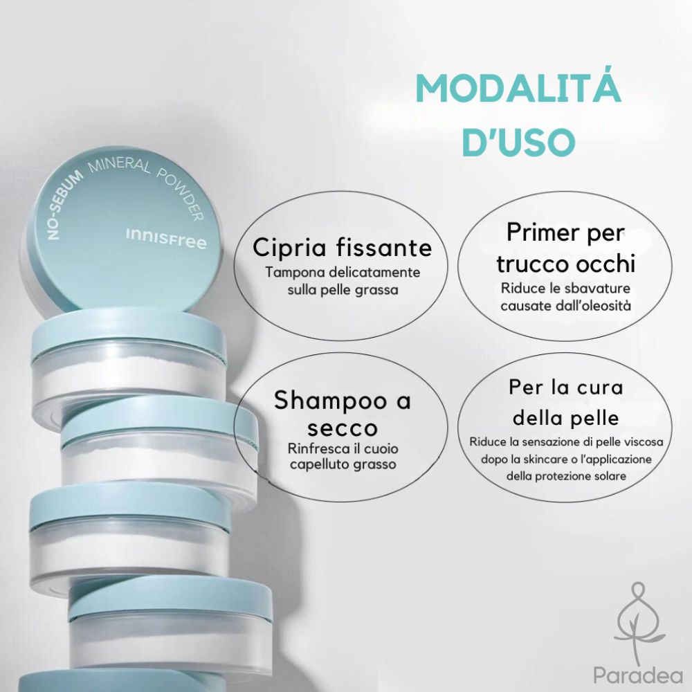 Innisfree No Sebum Mineral Powder - Cipria in polvere 5gr