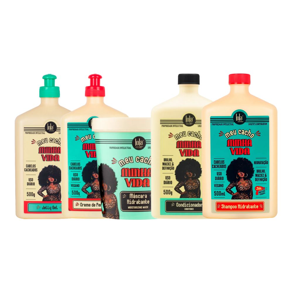 Lola Cosmetics Kit completo capelli ricci - Meu Cacho Minha Vida