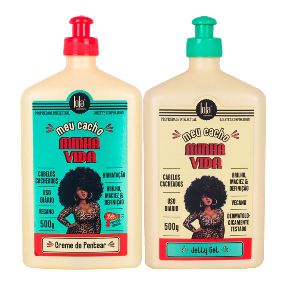 Lola Cosmetics Meu Cacho Minha Vida – Jelly Gel & Crema districante