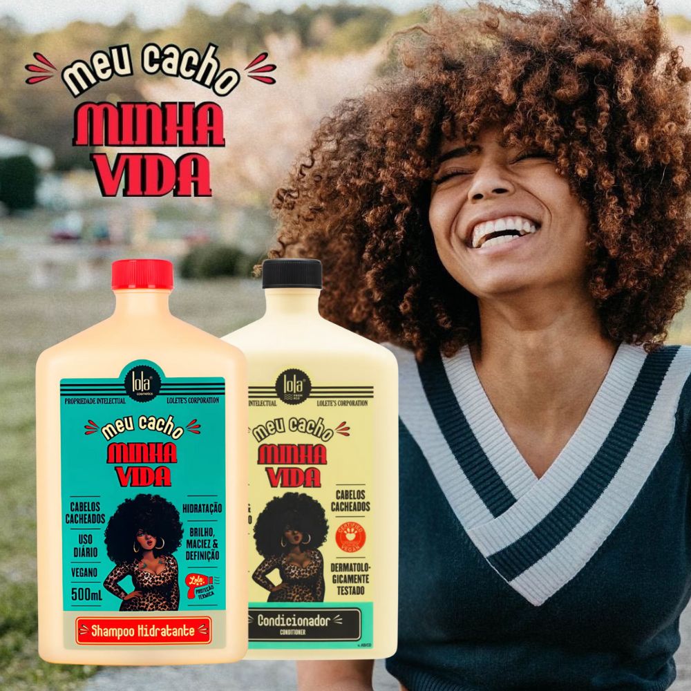 Lola Cosmetics Meu Cacho Minha Vida – Set Shampoo & Balsamo