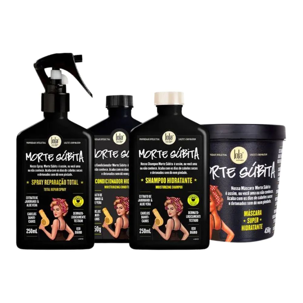 Lola Cosmetics Morte Súbita - Kit completo riparazione capelli