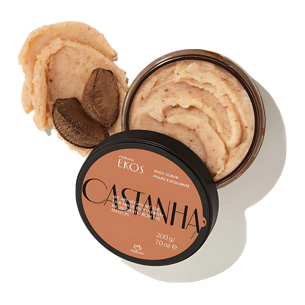 Natura Ekos Polpa Esfoliante Castanha - Scrub corpo 200gr