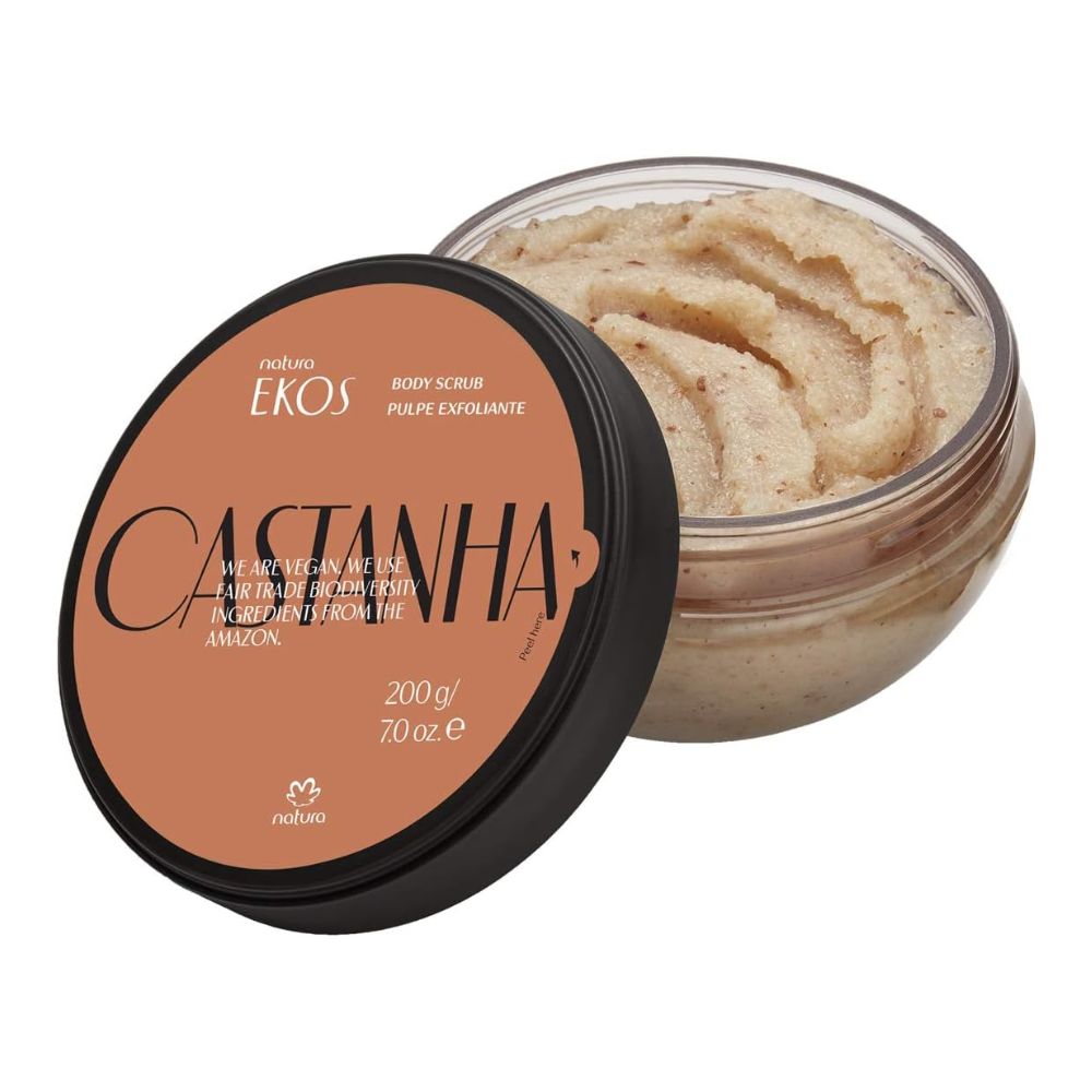Natura Ekos Polpa Esfoliante Castanha - Scrub corpo 200gr