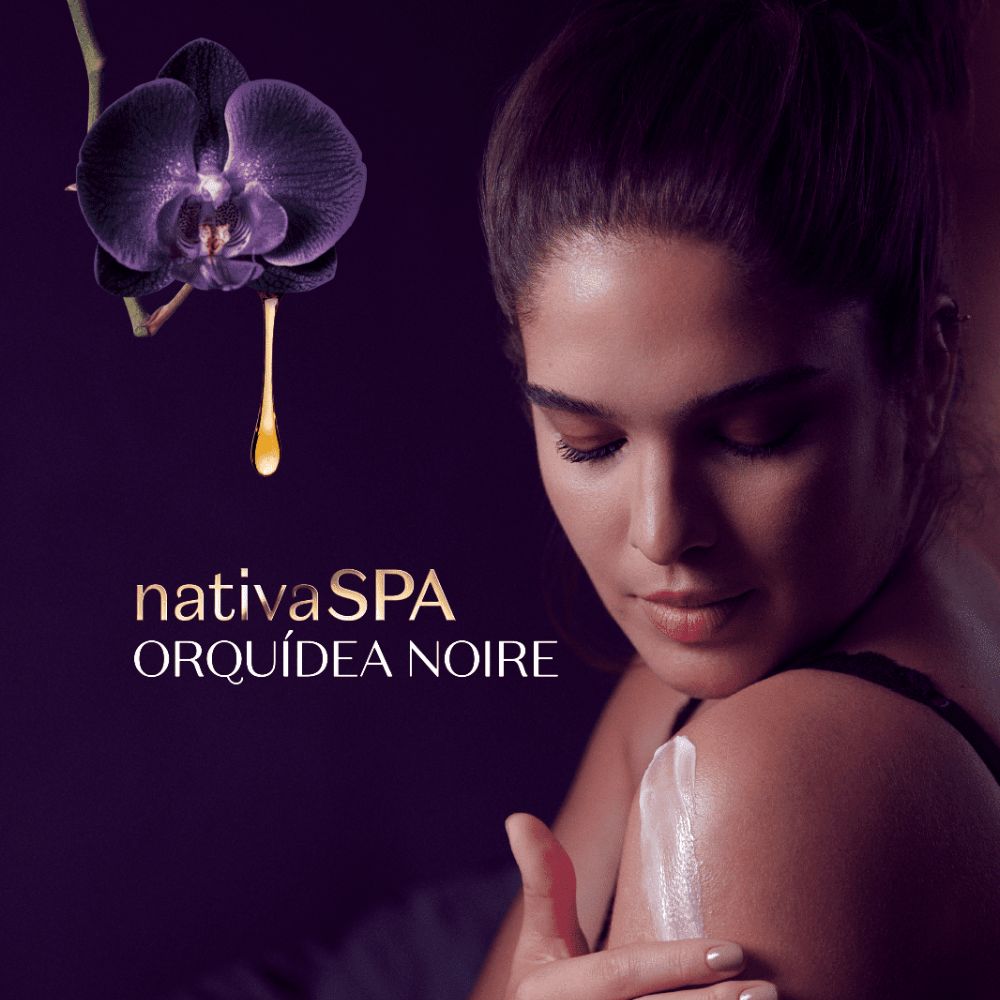 Nativa SPA Set regalo Orquídea Noire – Lozione & Olio idratante corpo