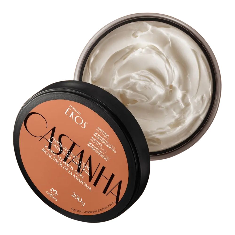 Natura Ekos Manteiga Para Corpo Castanha - Burro idratante corpo 200gr