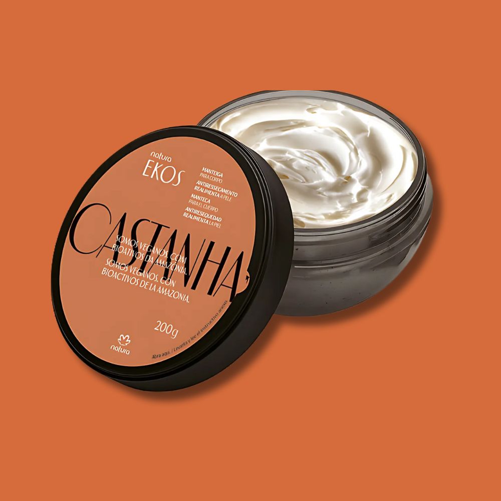 Natura Ekos Manteiga Para Corpo Castanha - Burro idratante corpo 200gr