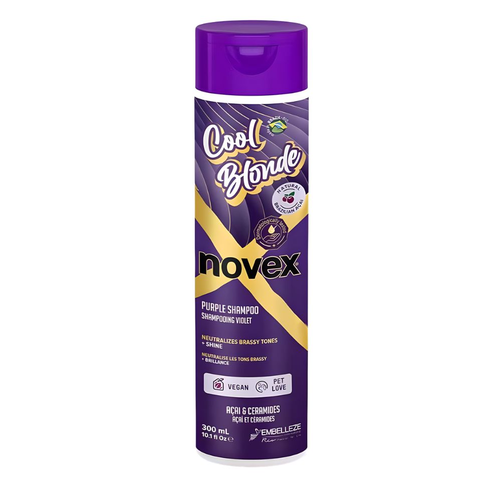 Novex Cool Blonde Champô Violeta - Shampoo neutralizzante antigiallo 300ml