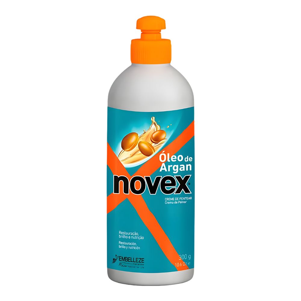 Novex Creme de Pentear Óleo De Argan - Crema districante Leave-in all'Olio di Argan 300ml