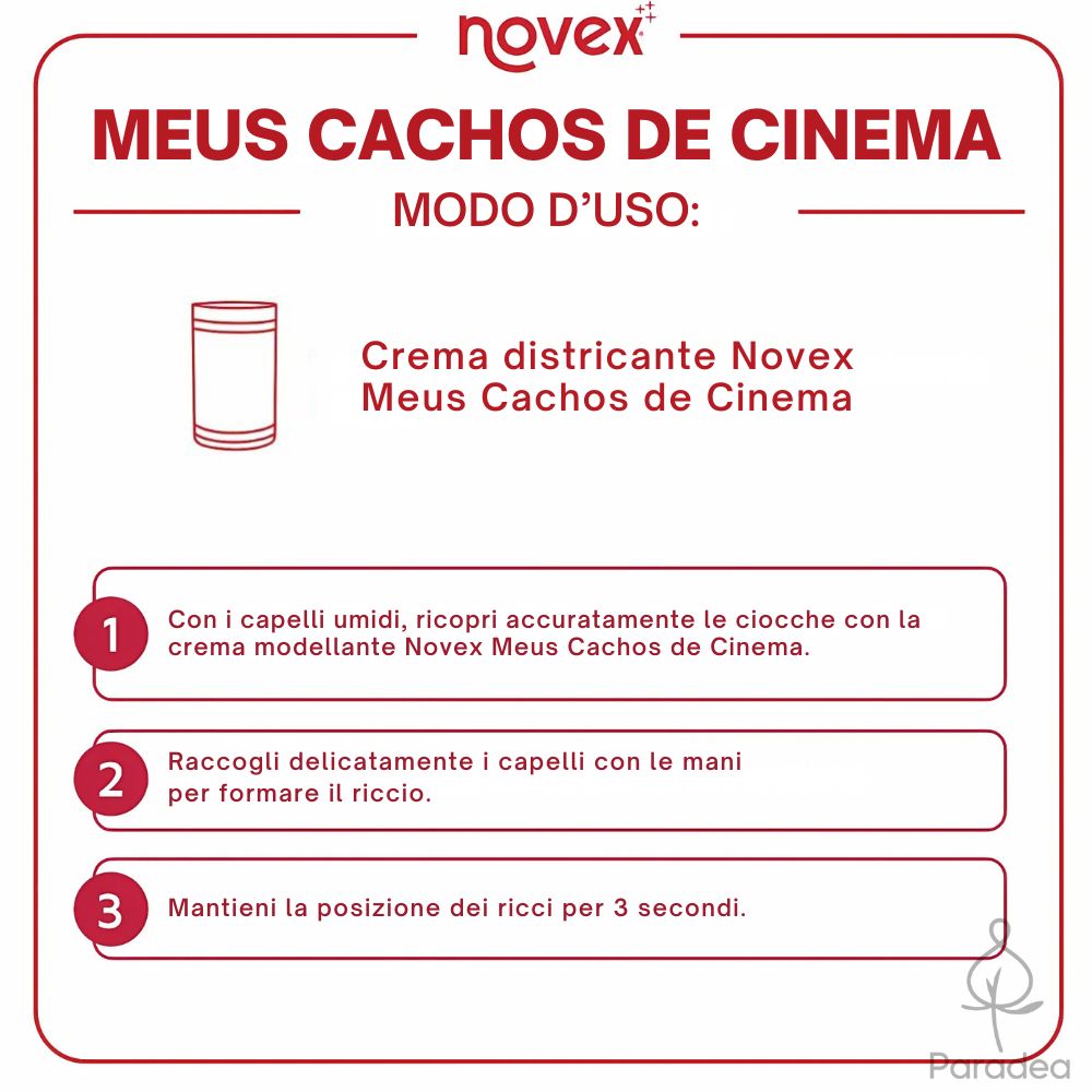 Novex Meus Cachos de Cinema Creme de Pentear - Crema districante 1kg
