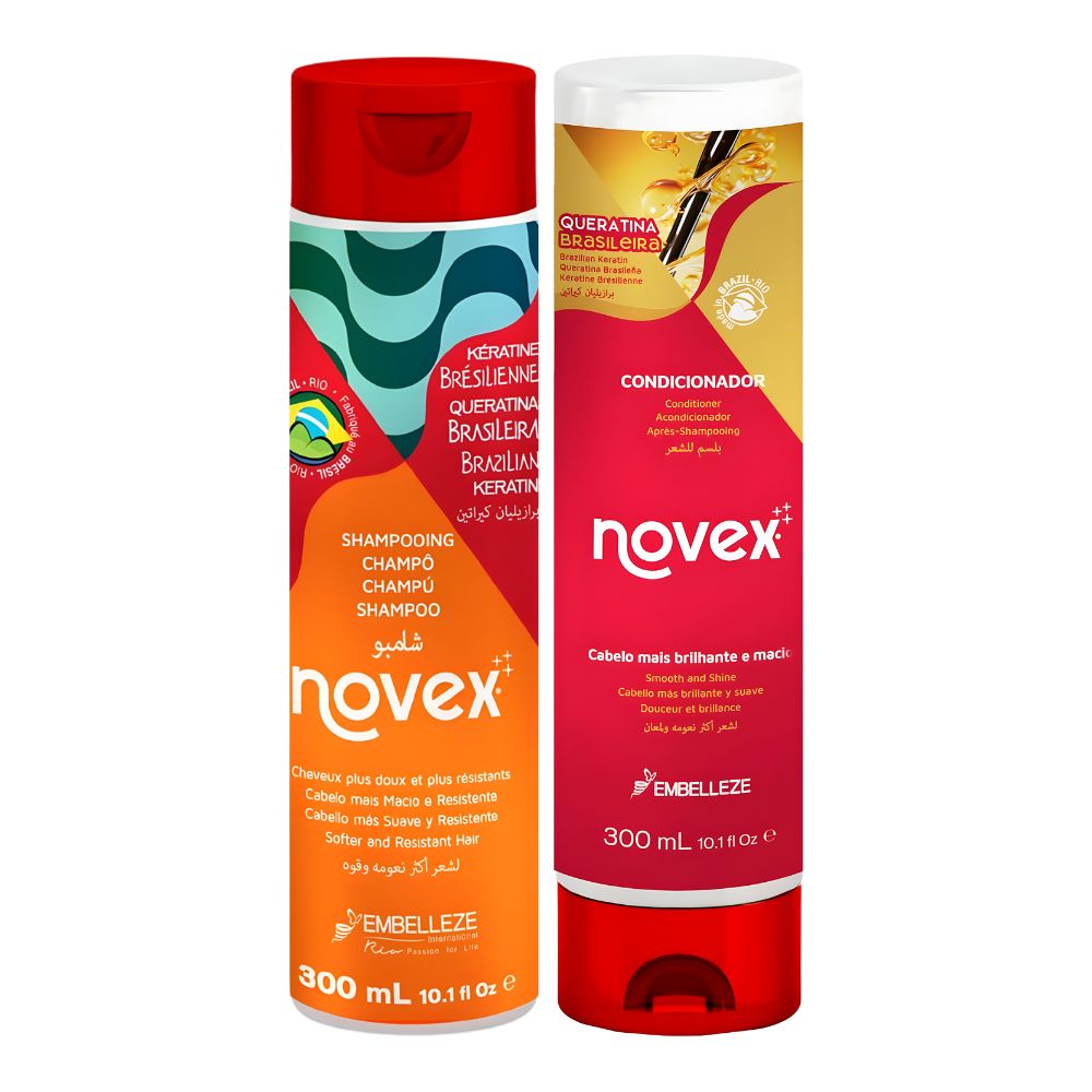 Novex Queratina Brasileira - Set Shampoo & Balsamo
