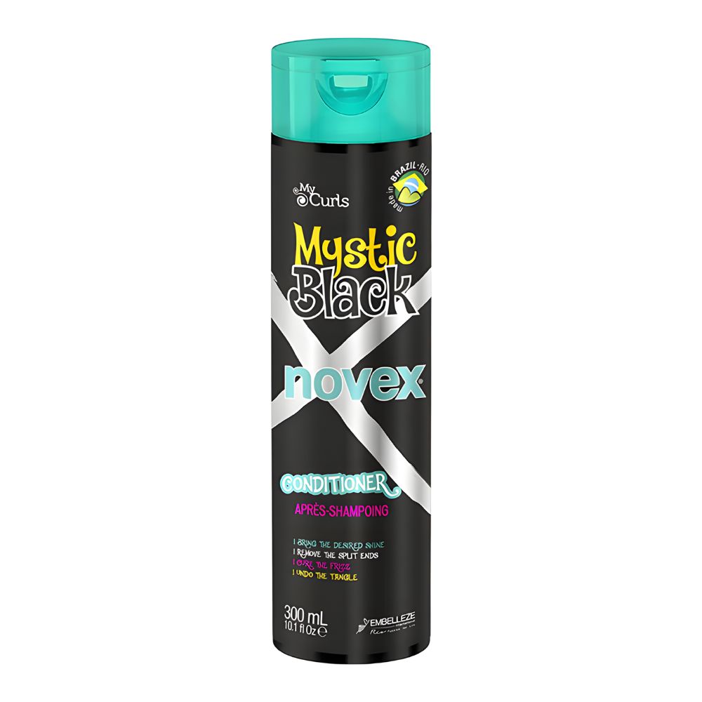 Novex Santo Black Poderoso Condicionador - Balsamo capelli ricci 300ml