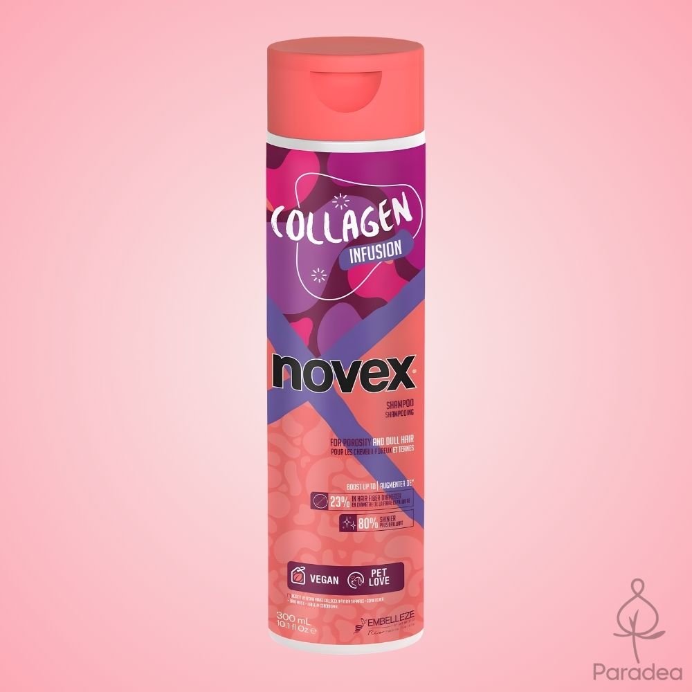 Novex Shampoo Infusão de Colágeno - Shampoo capelli spenti 300ml