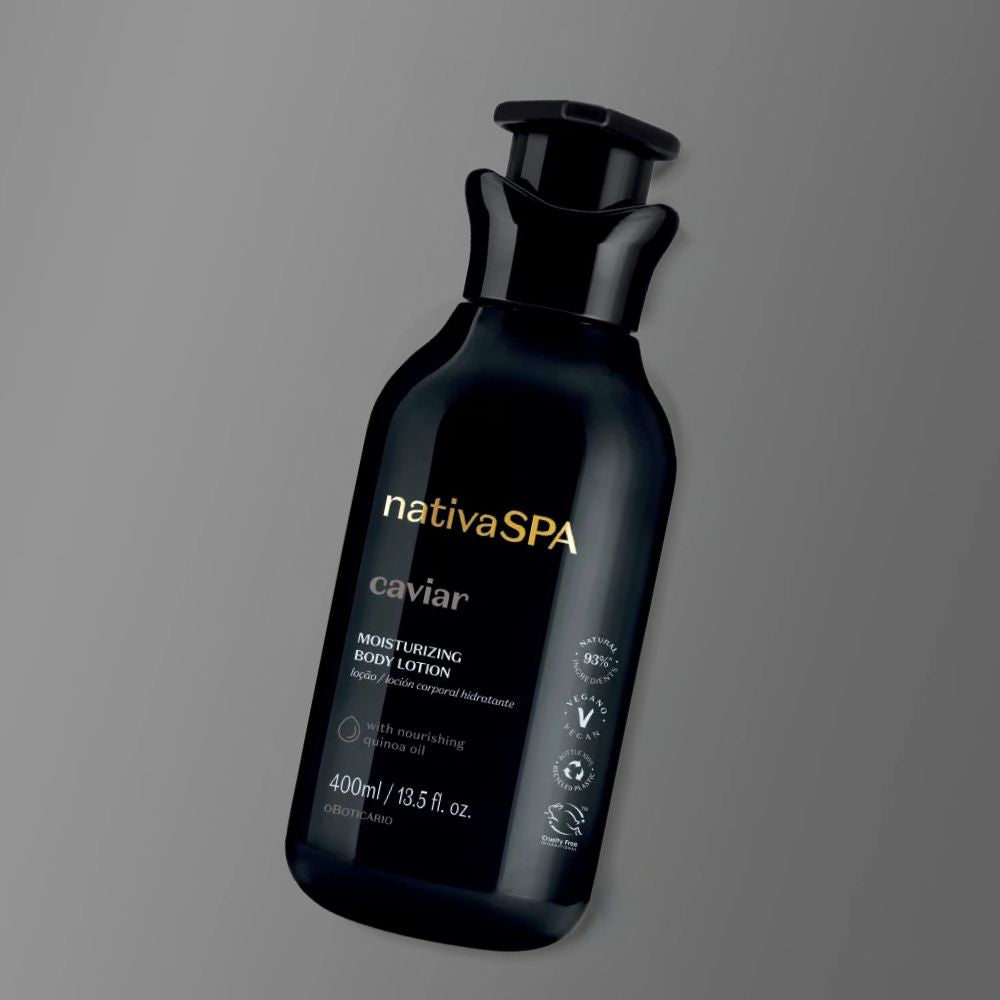 Nativa SPA Set Caviar – Lozione & Olio idratante corpo