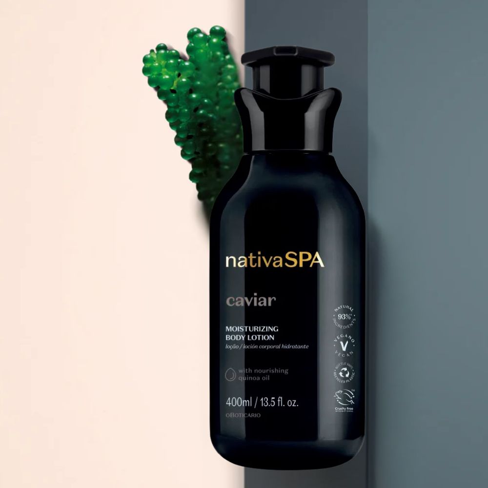 Nativa SPA Set Caviar – Lozione & Olio idratante corpo