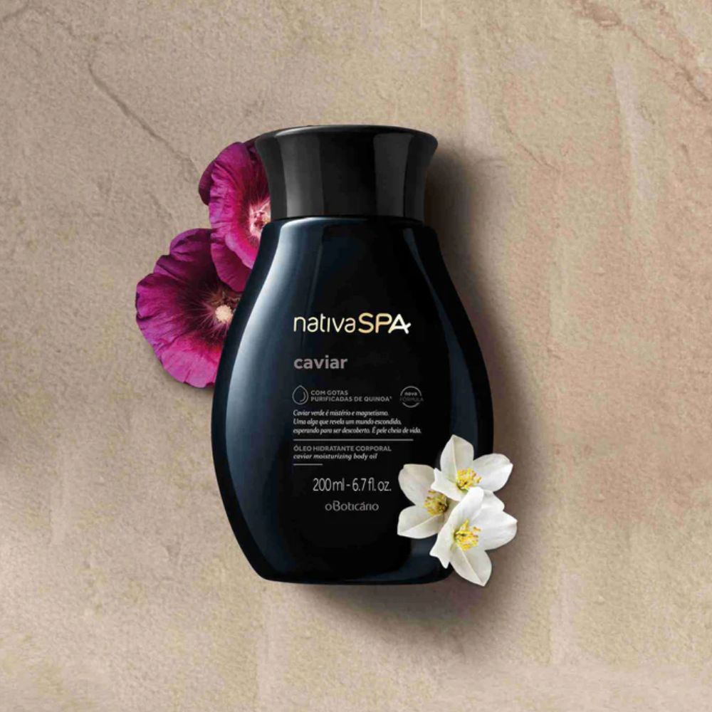 Nativa SPA Set Caviar – Lozione & Olio idratante corpo