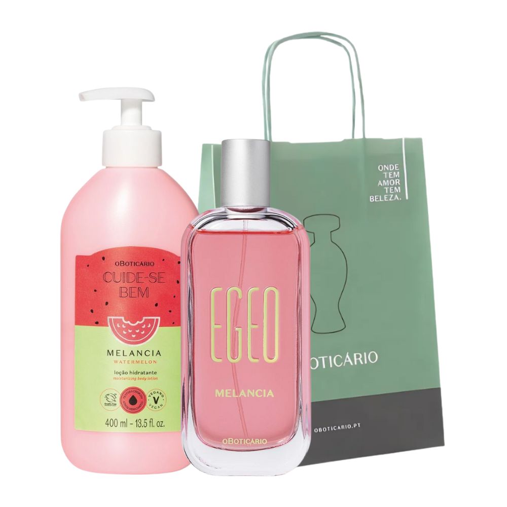 O Boticário Set Melancia Egeo & Cuide-Se Bem - Eau de Toilette & Lozione corpo