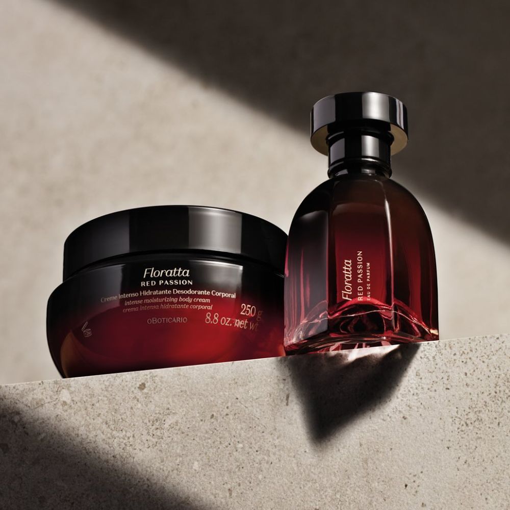 O Boticário Set regalo Floratta Red Passion – Eau de Parfum & Crema corpo