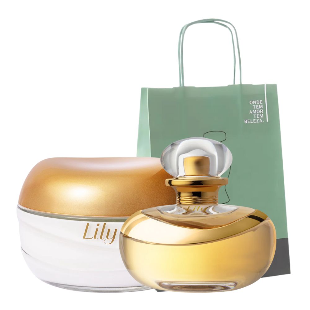 O Boticário Set regalo Lily - Crema satinata corpo & Eau de Parfum