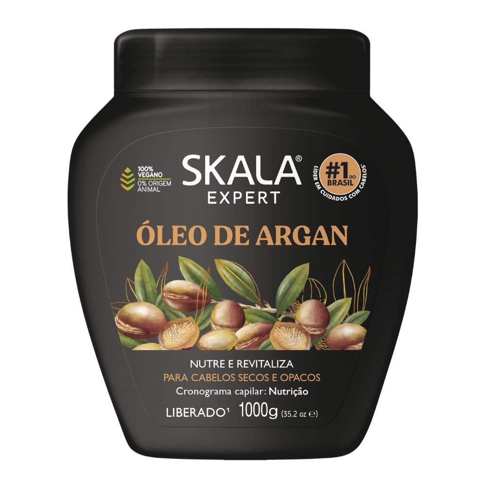 Crème de soin à l'huile d'argan Skala - Crème de soin capillaire 1 kg