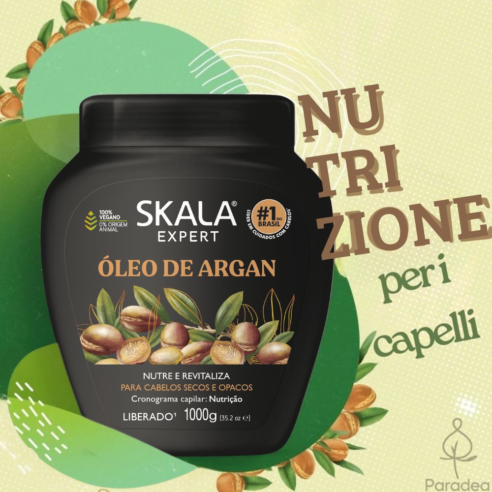 Crème de soin à l'huile d'argan Skala - Crème de soin capillaire 1 kg