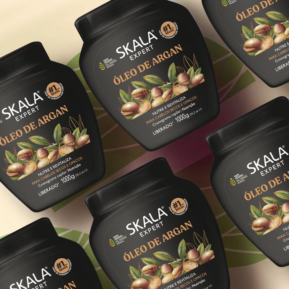 Crème de soin à l'huile d'argan Skala - Crème de soin capillaire 1 kg