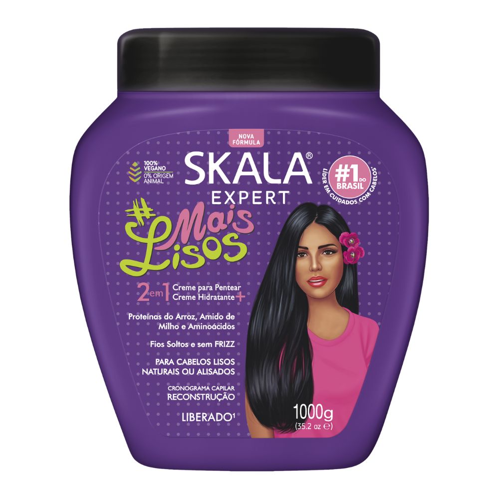 Skala Creme de Tratamento #MaisLisos - Crema 2 in 1 per capelli 1kg