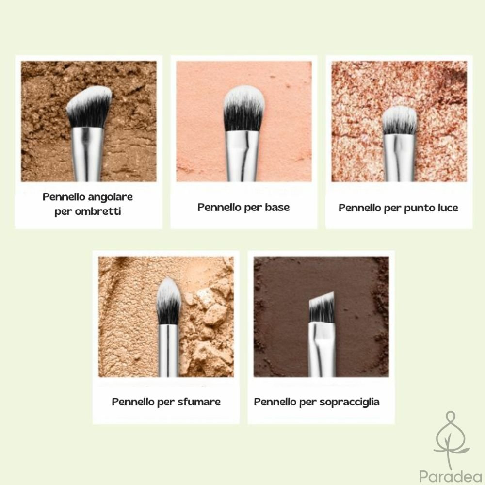 Fillimilli Eye Make Up Brush Set - Set pennelli trucco - fillimilli | Paradea