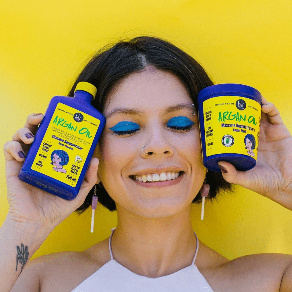 Lola Cosmetics Argan Oil – Shampoo + Olio + Maschera - Lola Cosmetics | Paradea