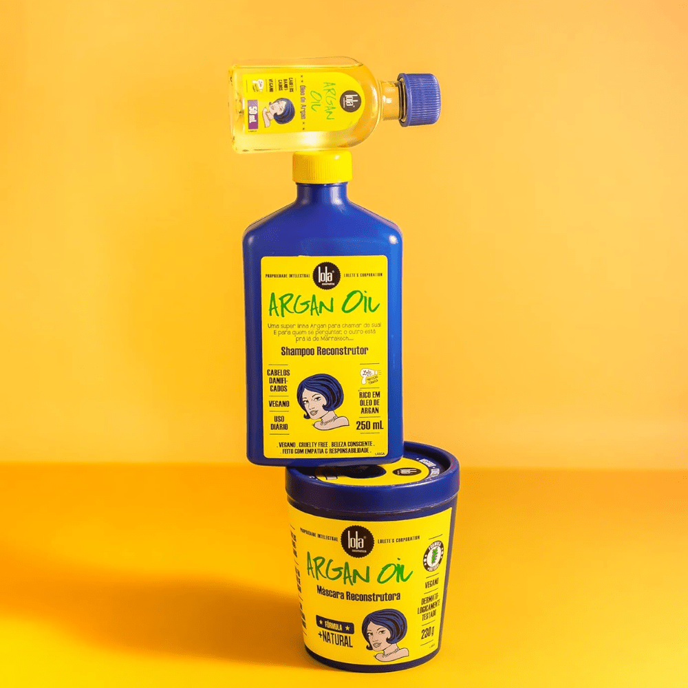 Lola Cosmetics Argan Oil – Shampoo + Olio + Maschera - Lola Cosmetics | Paradea