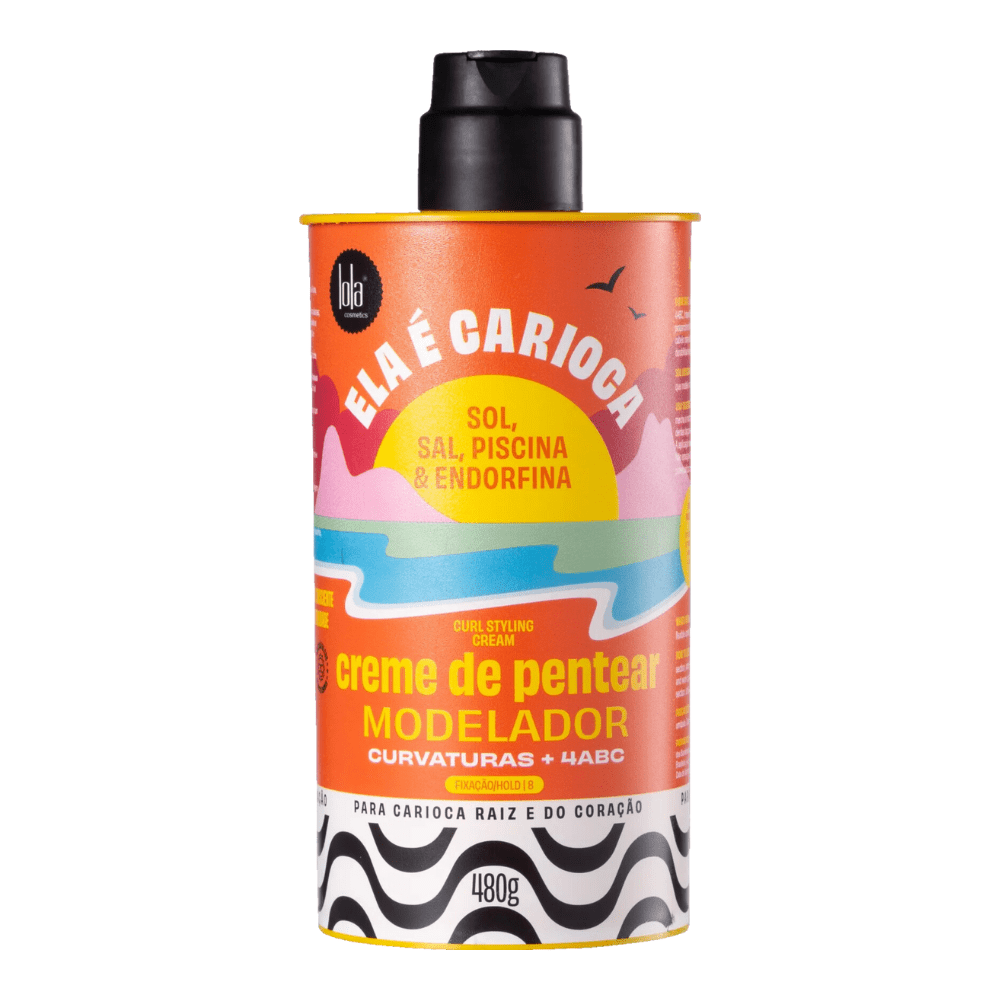Lola Cosmetics Ela é carioca Creme de Pentear Modelador 4abc - Crema modellante 480gr - Lola Cosmetics | Paradea