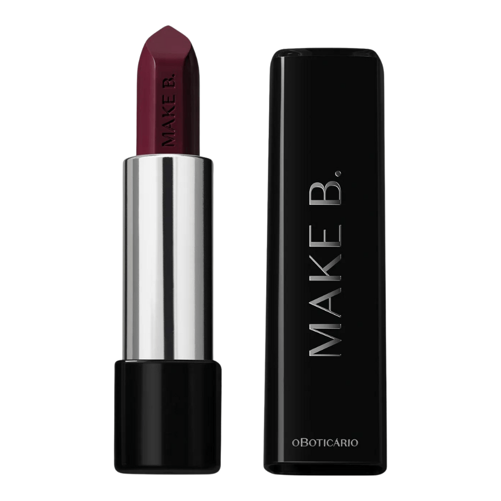 MAKE B. Batom Cremoso Fashion Berry - Rossetto cremoso - o Boticário | Paradea