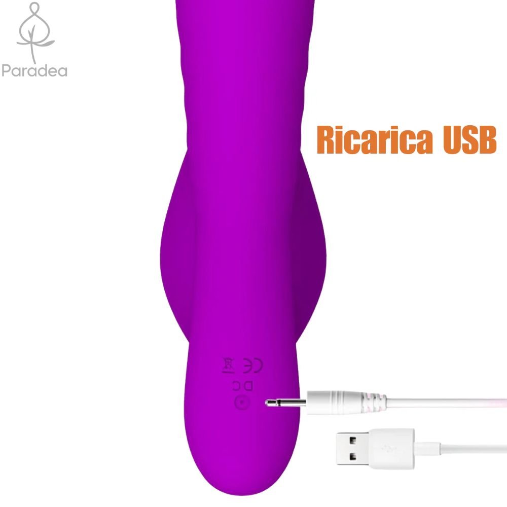 Massaggiatore con suzione e stimolazione punto G - Paradea | Paradea