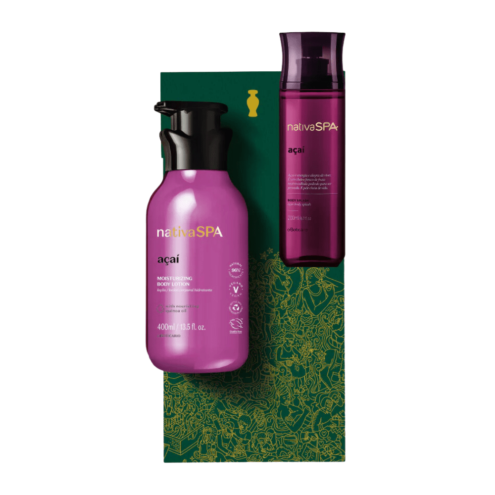 Nativa Spa Cofanetto regalo Açaí - Lozione corpo & Body Splash - o Boticário | Paradea