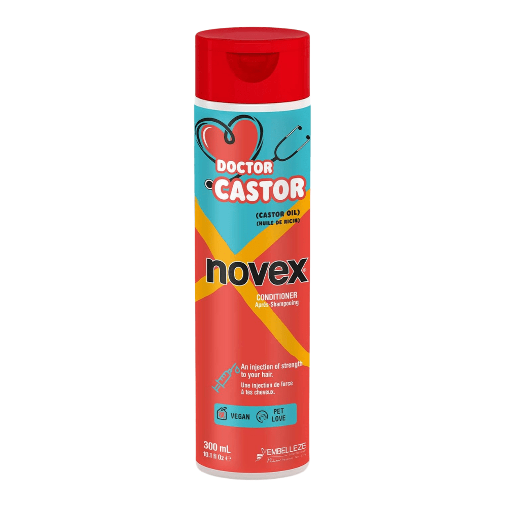 Novex Condicionador Doctor Castor - Balsamo capelli con Olio di Ricino 300ml - Embelleze | Paradea