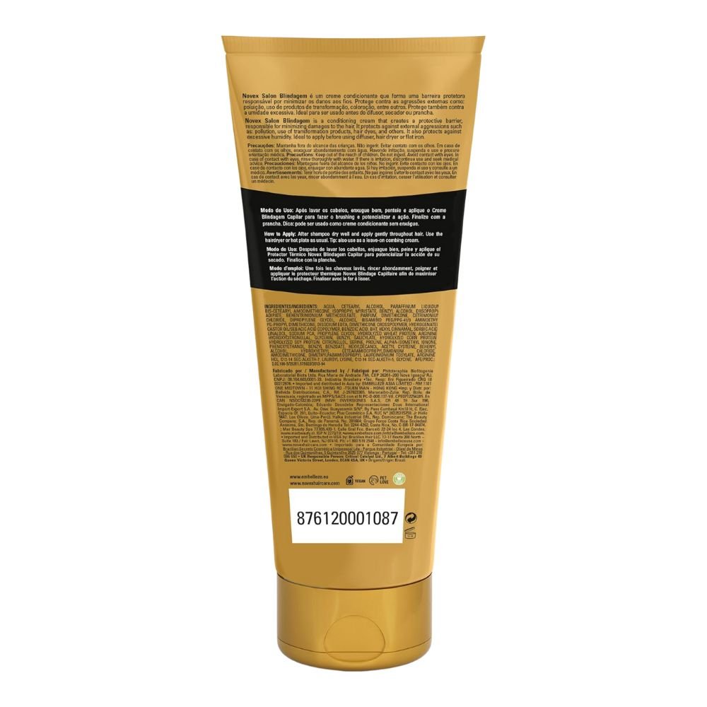 Novex Salon Blindagem - Leave in termoprotettore 90gr - Embelleze | Paradea