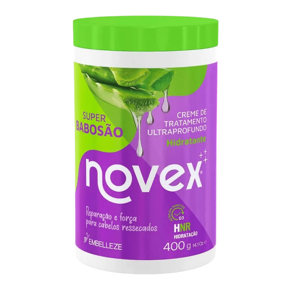 Novex Super Babosão Aloe Vera – Maschera Capelli Idratante 400gr - Embelleze | Paradea