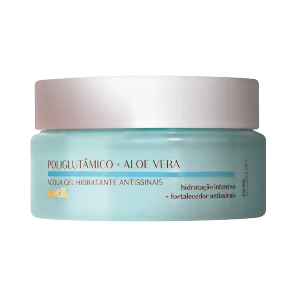 O Boticário Botik Acqua Gel Ácido Poliglutâmico + Aloe Vera - Crema gel viso idratante antietà 50gr - o Boticário | Paradea