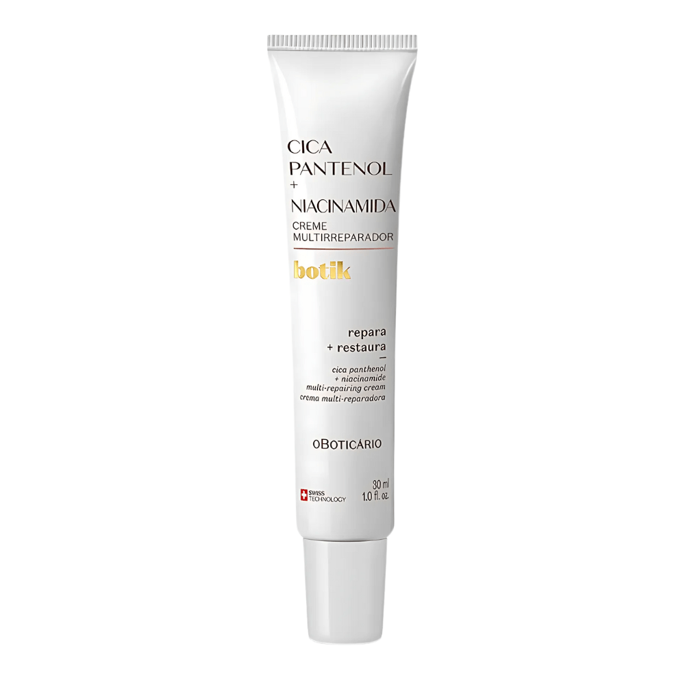 O Boticário Botik Creme Multirreparador Cica Pantenol + Niacinamida Botik - Crema multiriparatrice 30ml - o Boticário | Paradea