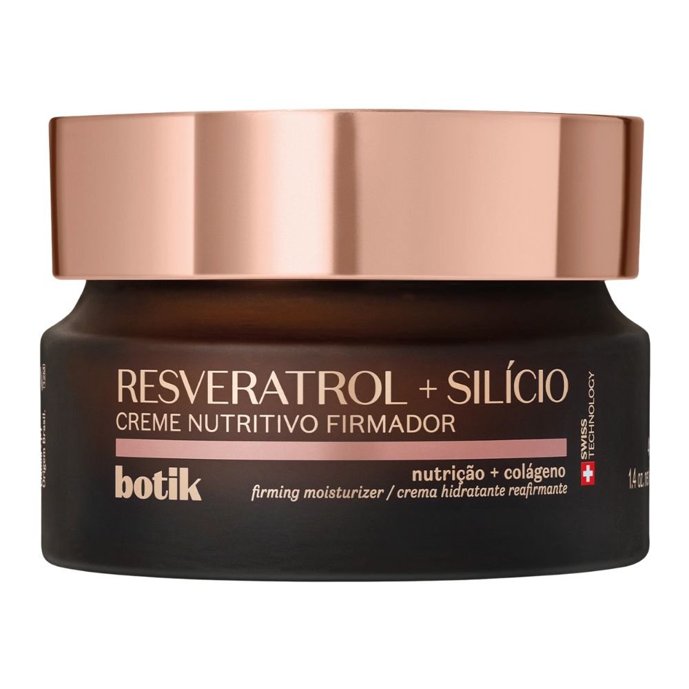 O Boticário Botik Creme Nutritivo Firmador Resveratrol + Silício - Crema nutriente rassodante 40gr - o Boticário | Paradea