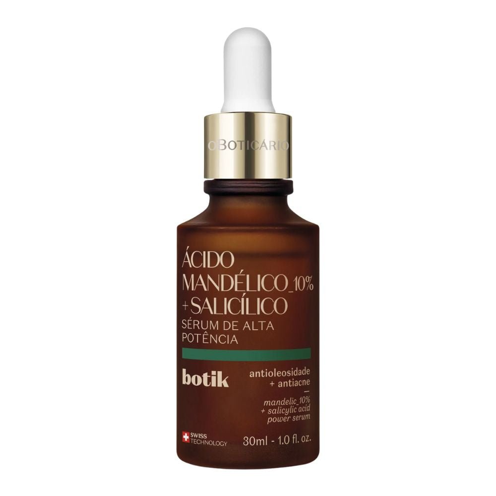 O Boticário Botik Sérum de Alta Potência Ácido Mandélico 10% + Salicílico - Siero viso 30ml - o Boticário | Paradea