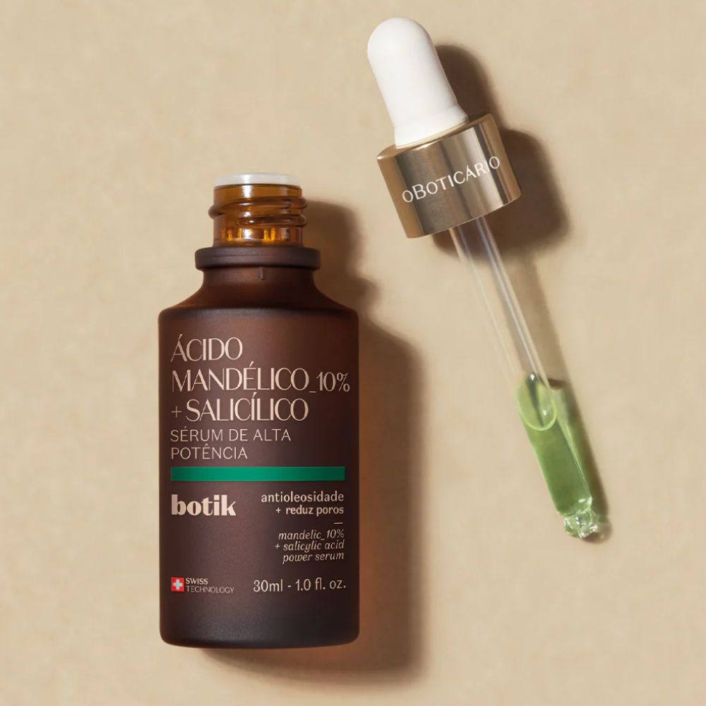 O Boticário Botik Sérum de Alta Potência Ácido Mandélico 10% + Salicílico - Siero viso 30ml - o Boticário | Paradea