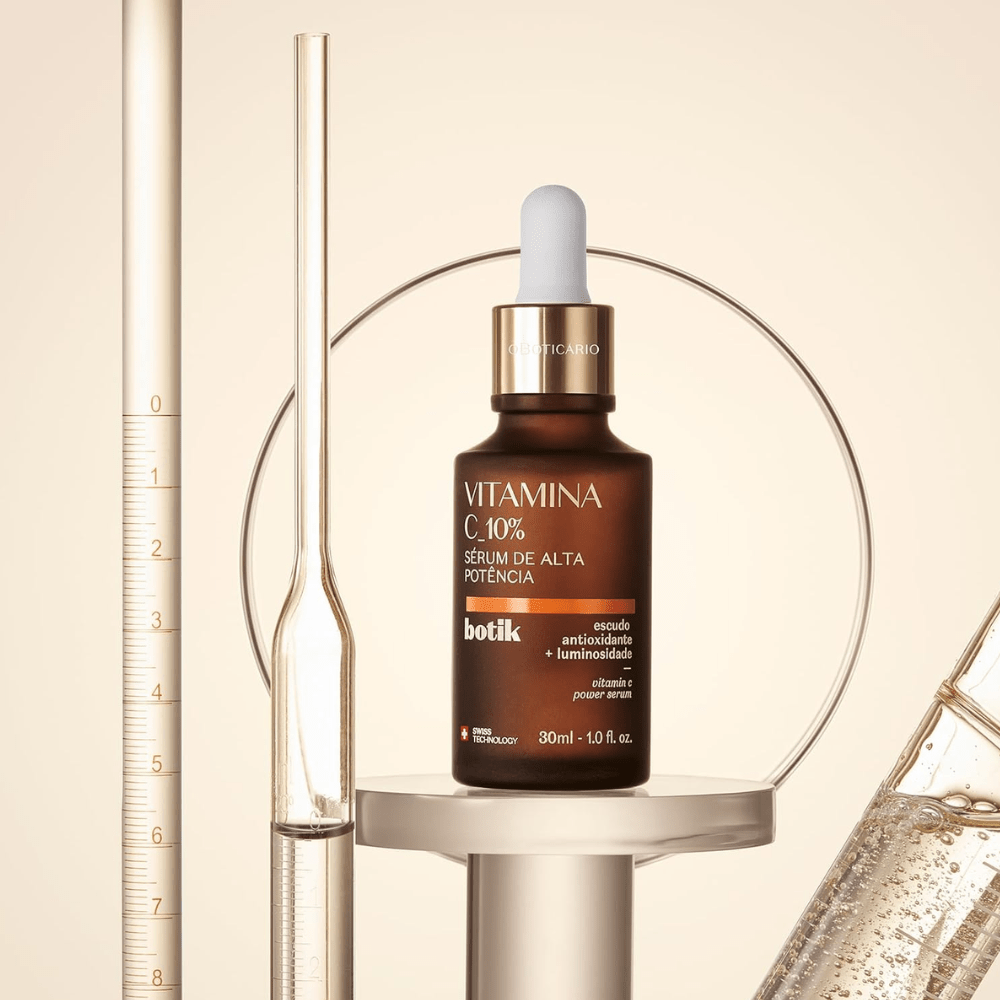 O Boticário Botik Vitamina C 10% Sérum Alta Potência – Siero Viso Vitamina C 30ml - o Boticário | Paradea