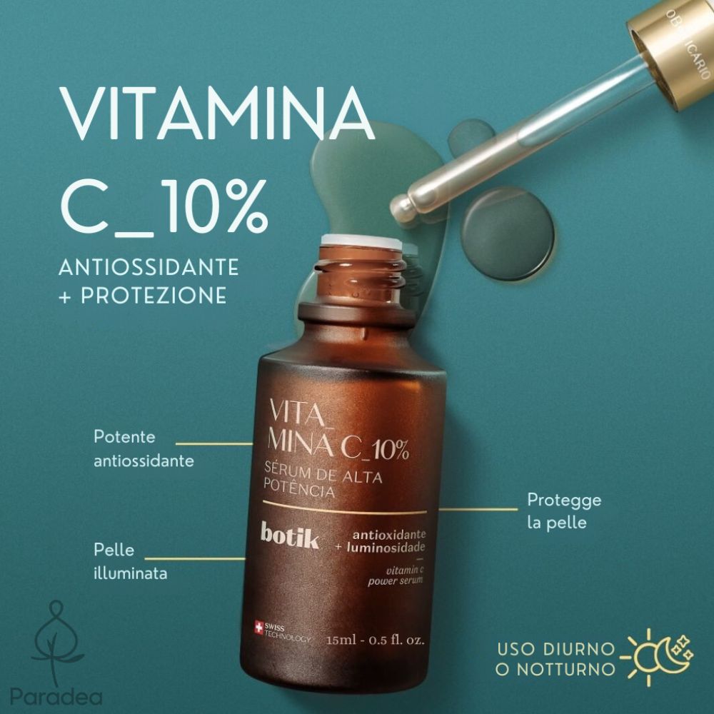 O Boticário Botik Vitamina C 10% Sérum de Alta Potência - Siero alta potenza Vitamina C 15ml - o Boticário | Paradea