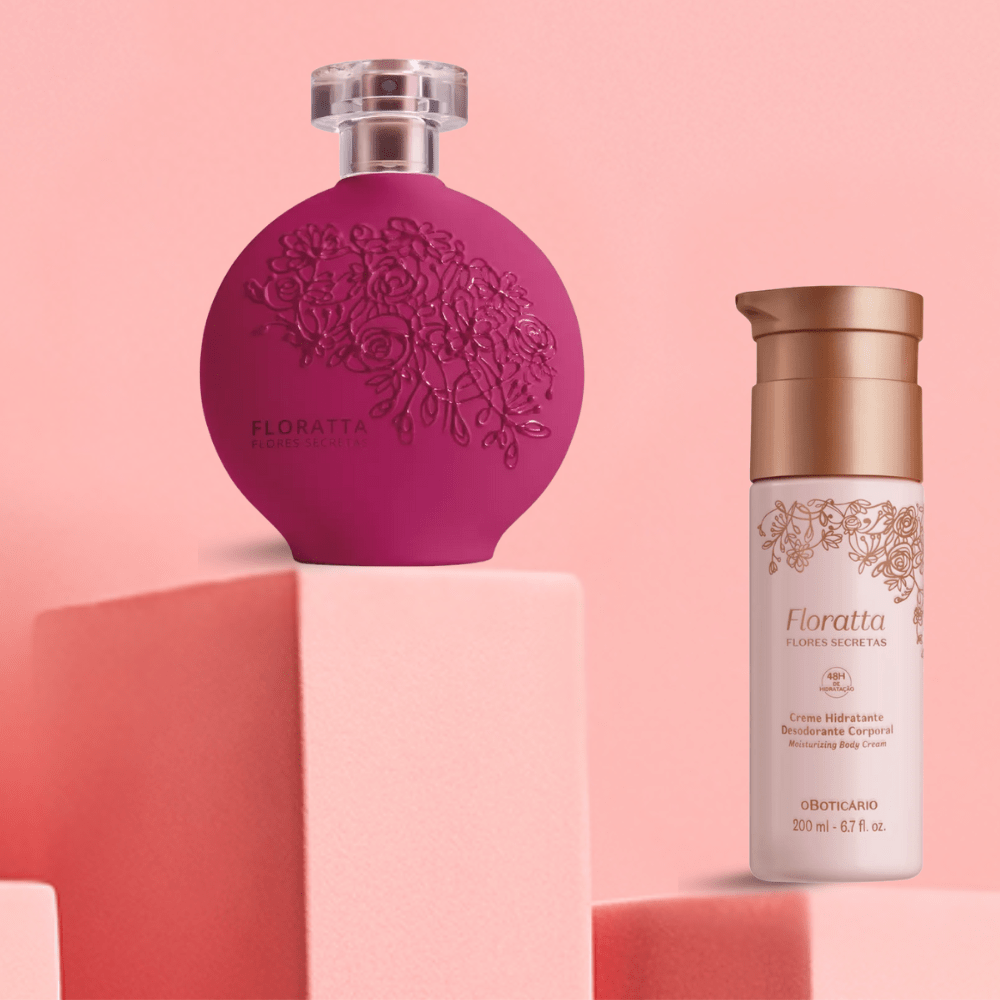 O Boticário Floratta Set regalo Flores Secretas - Eau de Toilette & Crema corpo idratante - o Boticário | Paradea