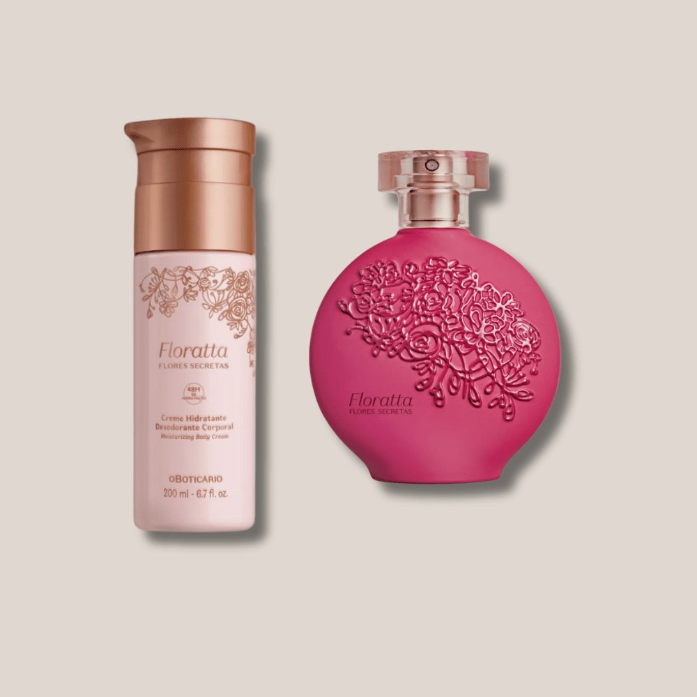 O Boticário Floratta Set regalo Flores Secretas - Eau de Toilette & Crema corpo idratante - o Boticário | Paradea